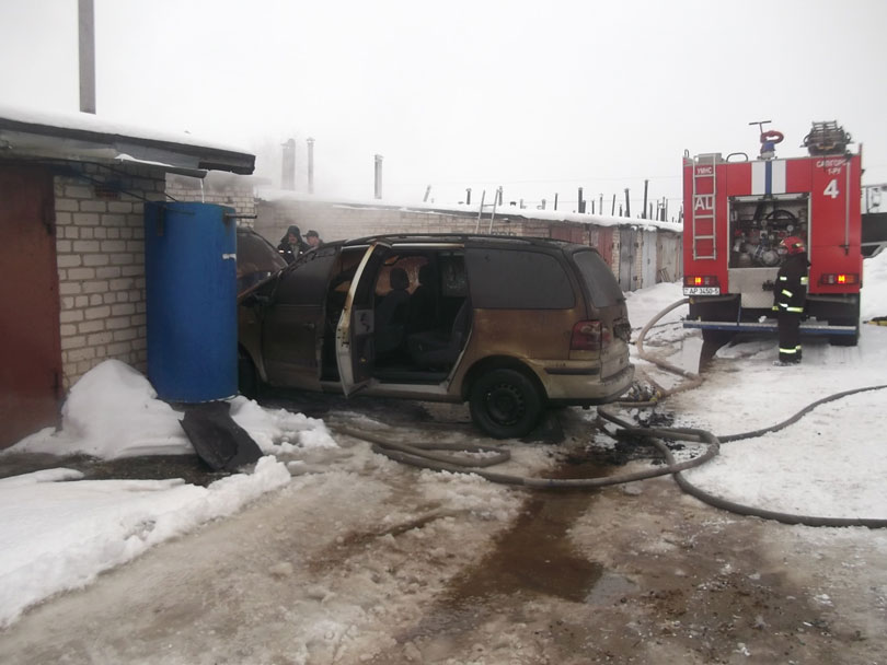 пожар Солигорск