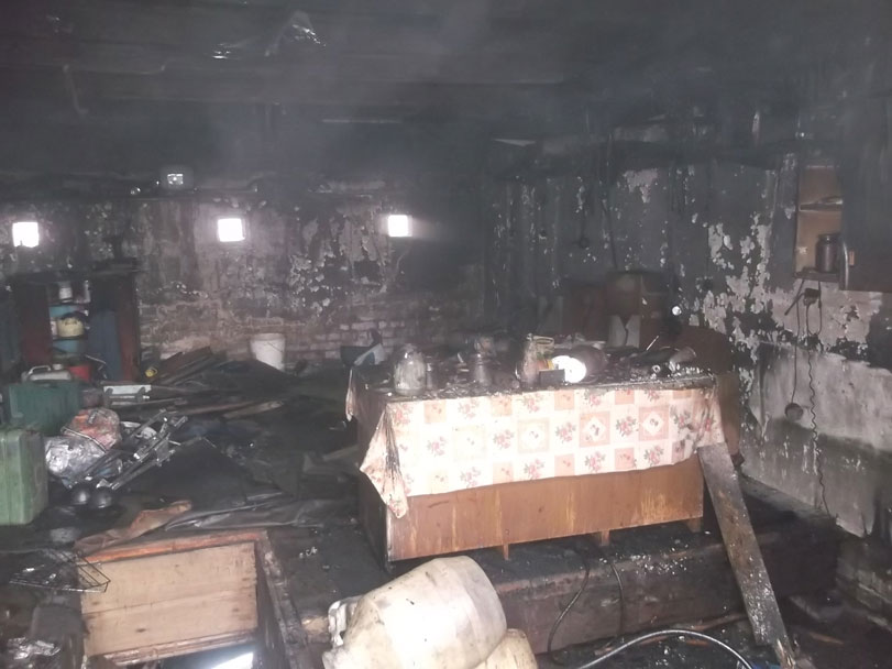 пожар Солигорск