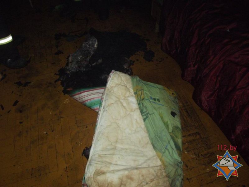 пожар в больнице спелеолечения Солигорск