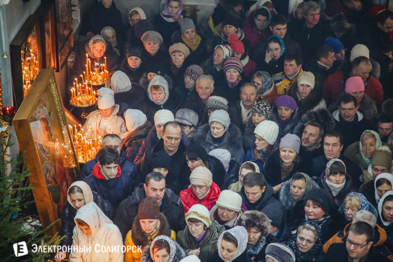 церковь солигорск, Рождество в Солигорске