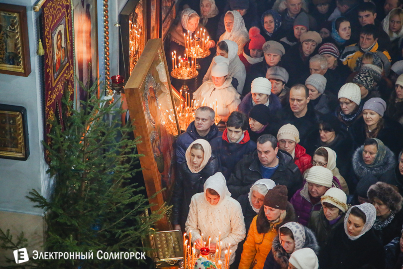 церковь солигорск, Рождество в Солигорске