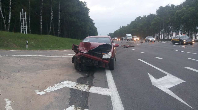 авария на трассе Р1