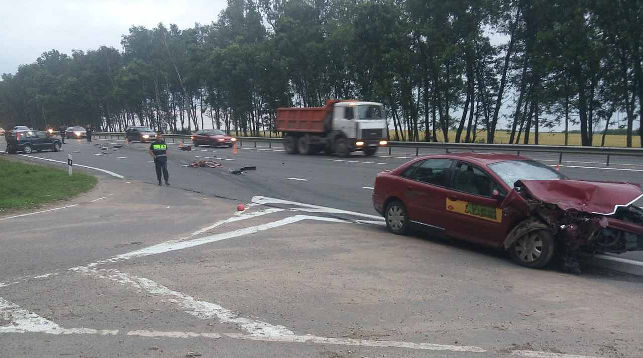 авария на трассе Р1