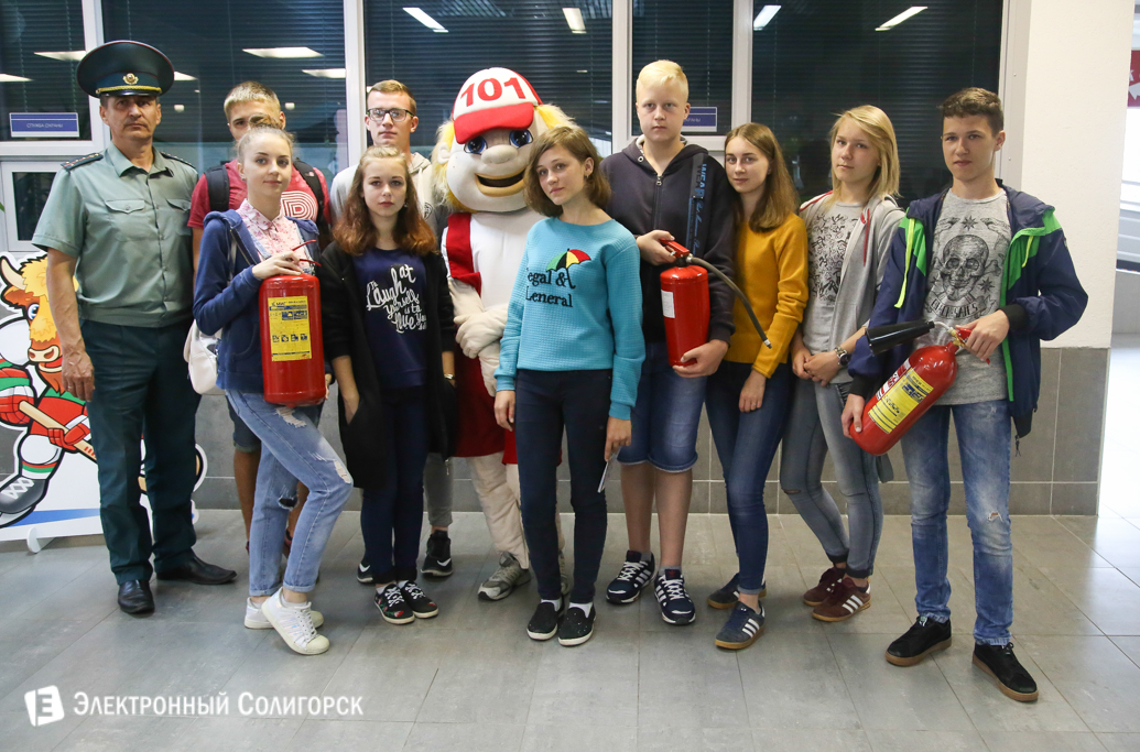 Турнир МЧС по хоккею Солигорск