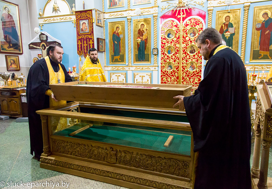 гробница праведной Софии Солигорск