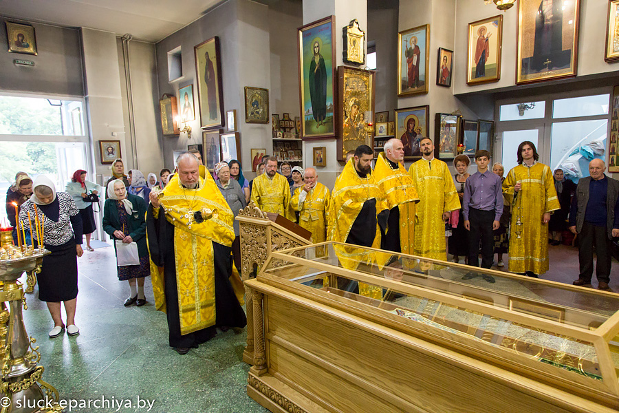 гробница праведной Софии Солигорск