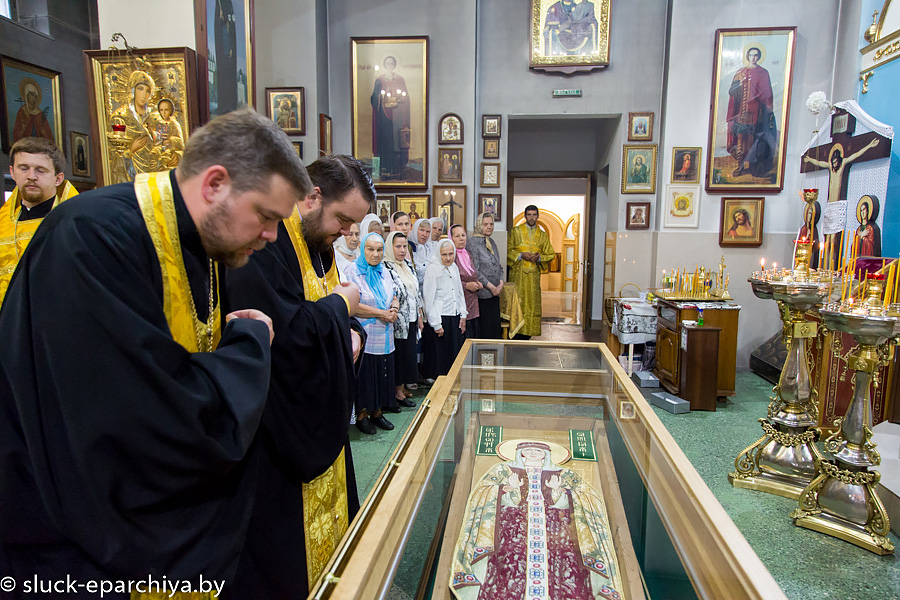 гробница праведной Софии Солигорск