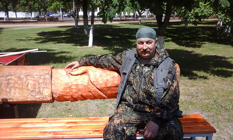 скамейка дружбы Солигорск