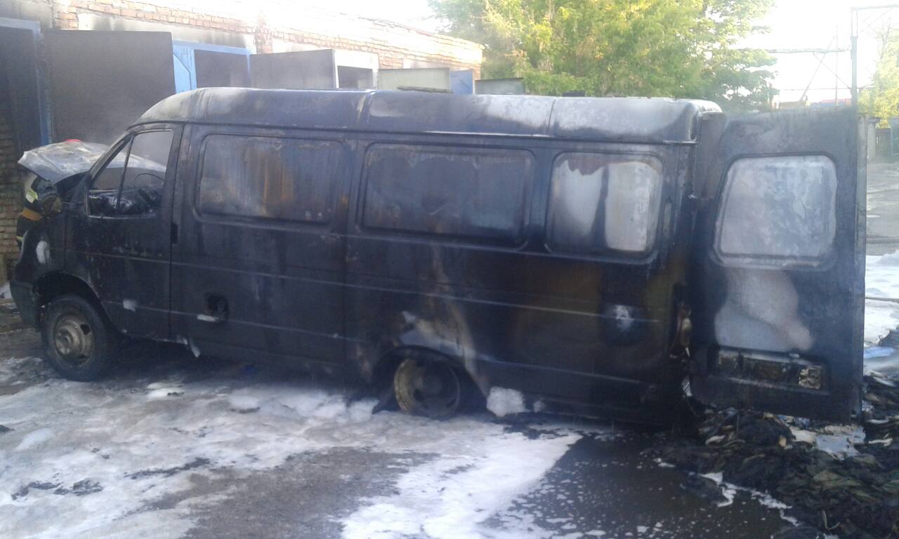 загорание авто в солигорске