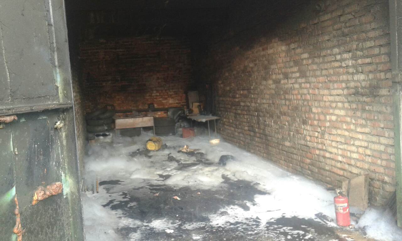 загорание авто в солигорске