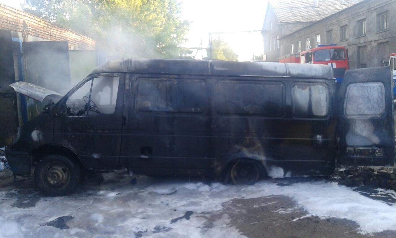 загорание авто в солигорске