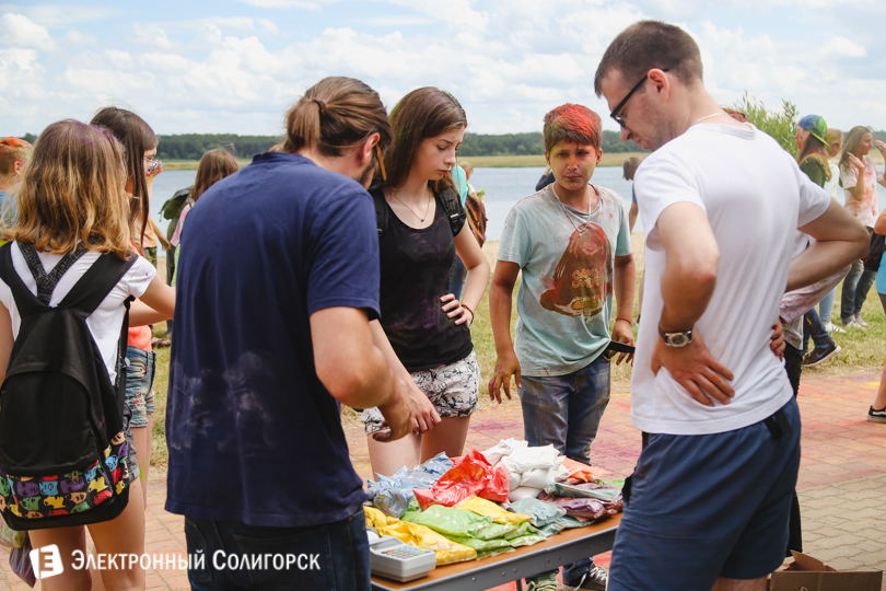фестиваль красок Солигорск