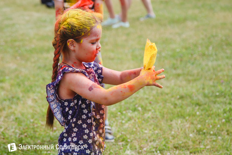 фестиваль красок Солигорск