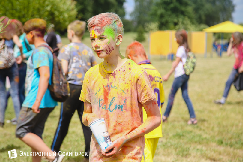 фестиваль красок Солигорск