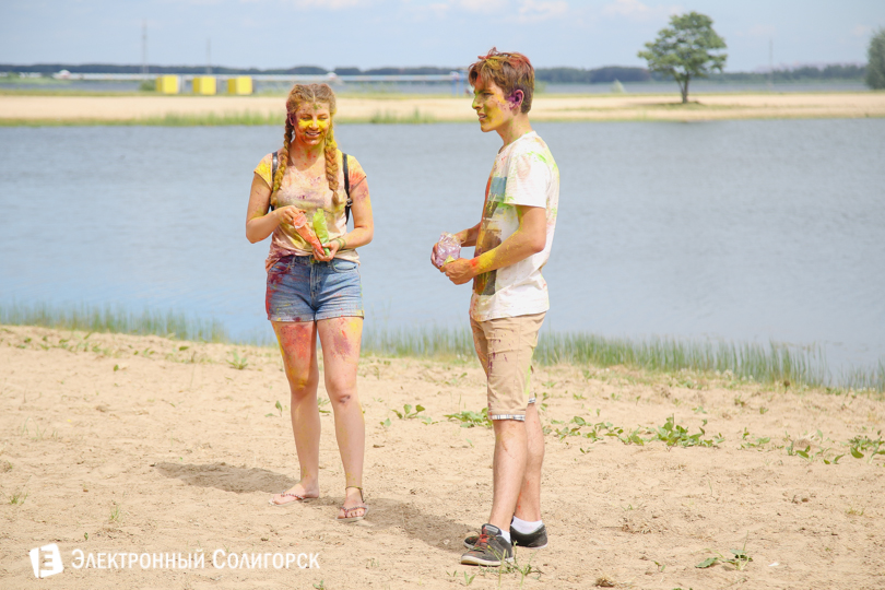 фестиваль красок Солигорск