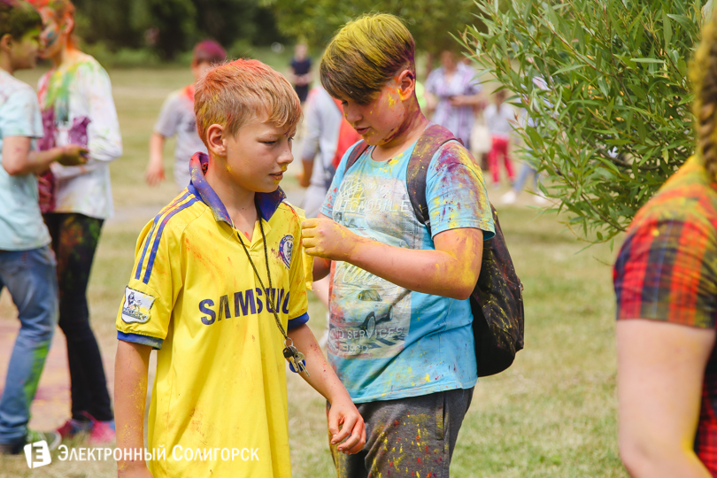 фестиваль красок Солигорск