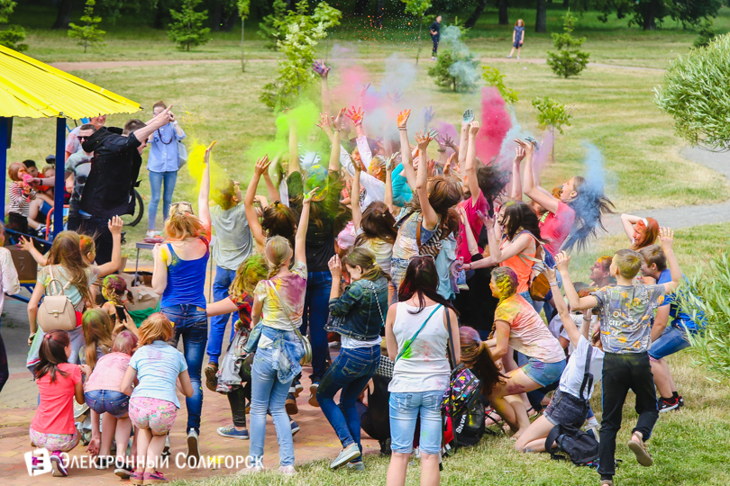 фестиваль красок Солигорск