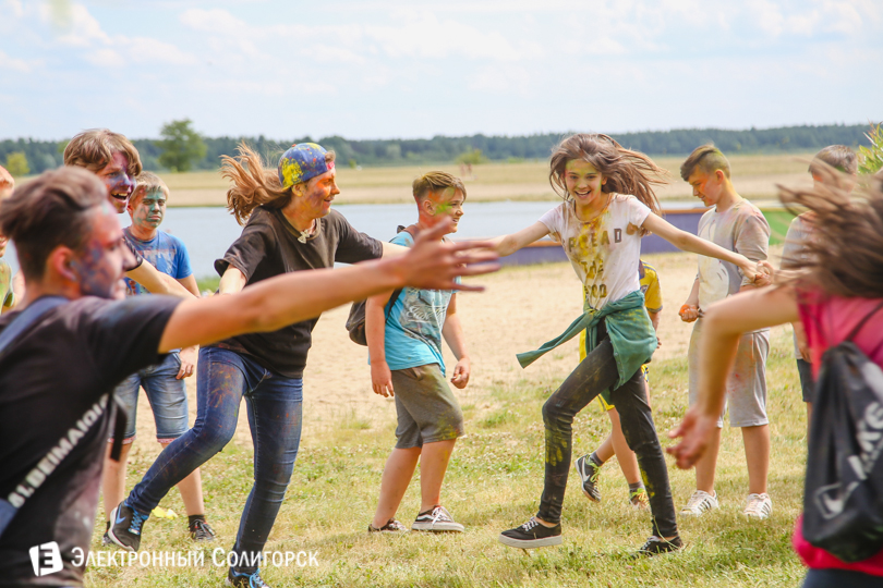 фестиваль красок Солигорск