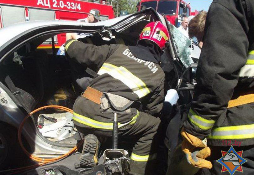 авария на развилке дорог Старобин Солигорск