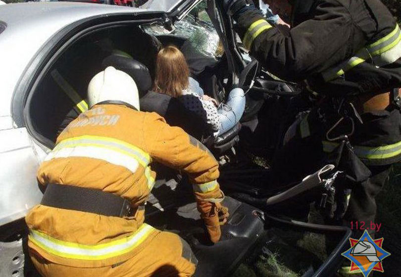 авария на развилке дорог Старобин Солигорск