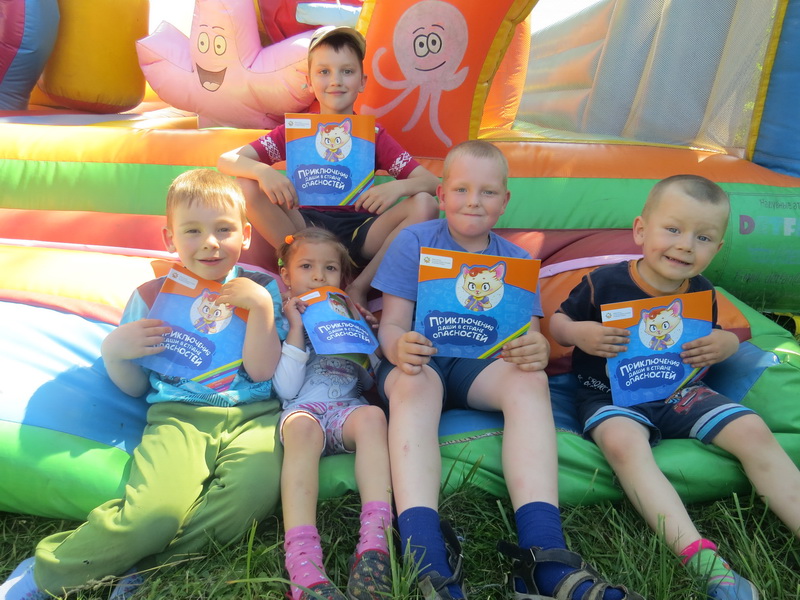 праздник д.Тесово, солигорские спасатели