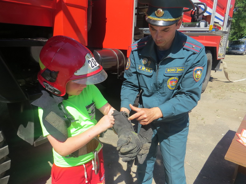 праздник д.Тесово, солигорские спасатели