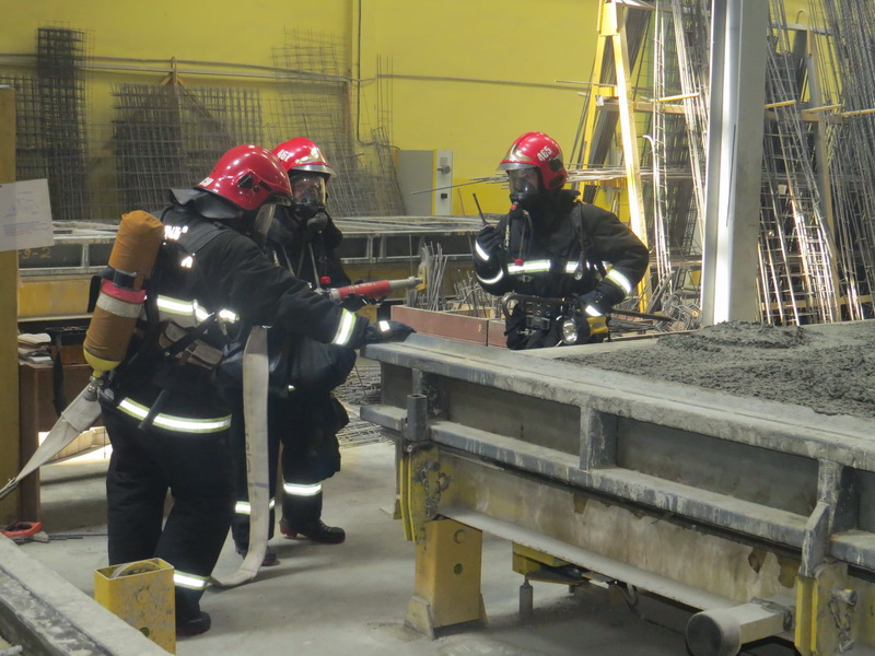 учения ГРОЧС на ДСК Солигорск