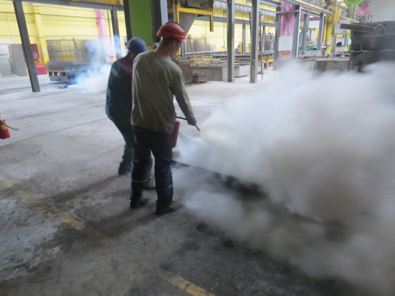 учения ГРОЧС на ДСК Солигорск