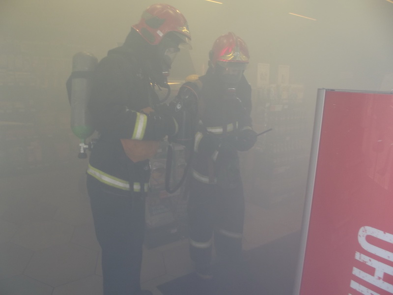 учения ГРОЧС на АЗС Солигорск