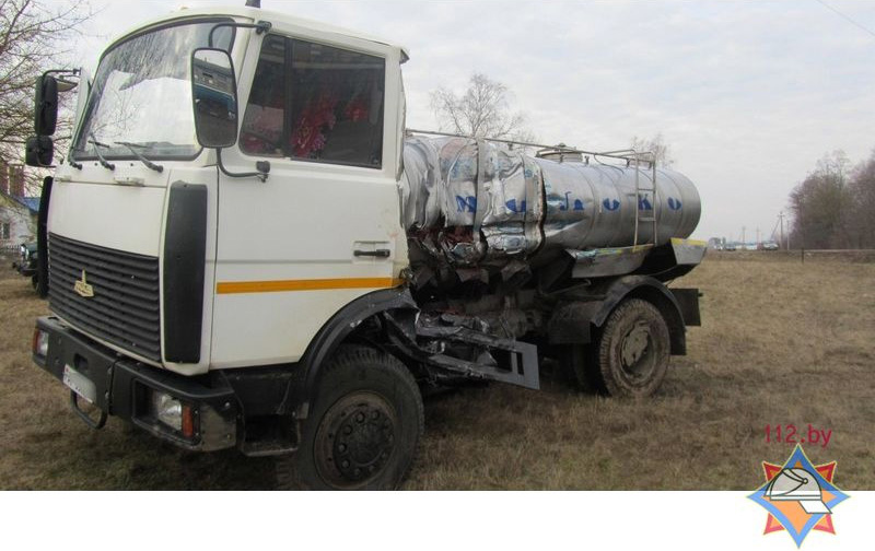 Барановичи-Слуцк дизель столкновение