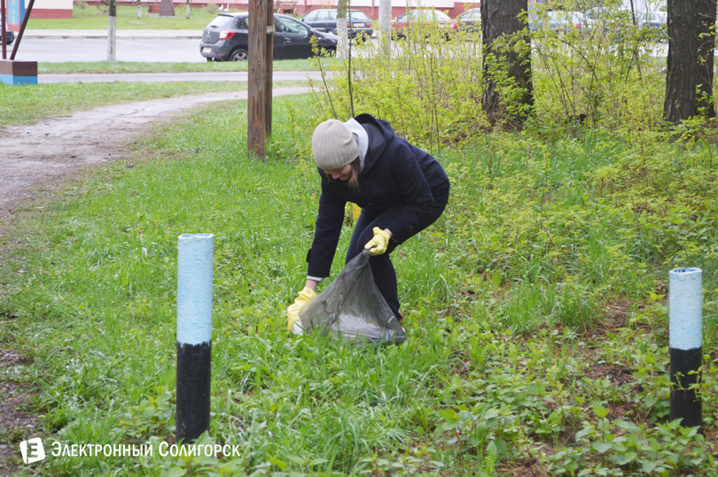 уборка тропы здоровья 2017 в солигорске
