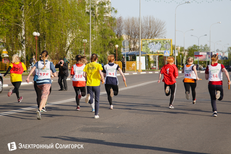 эстафета в солигорске в честь 9 мая