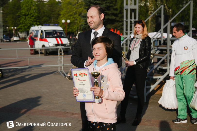 эстафета в солигорске в честь 9 мая