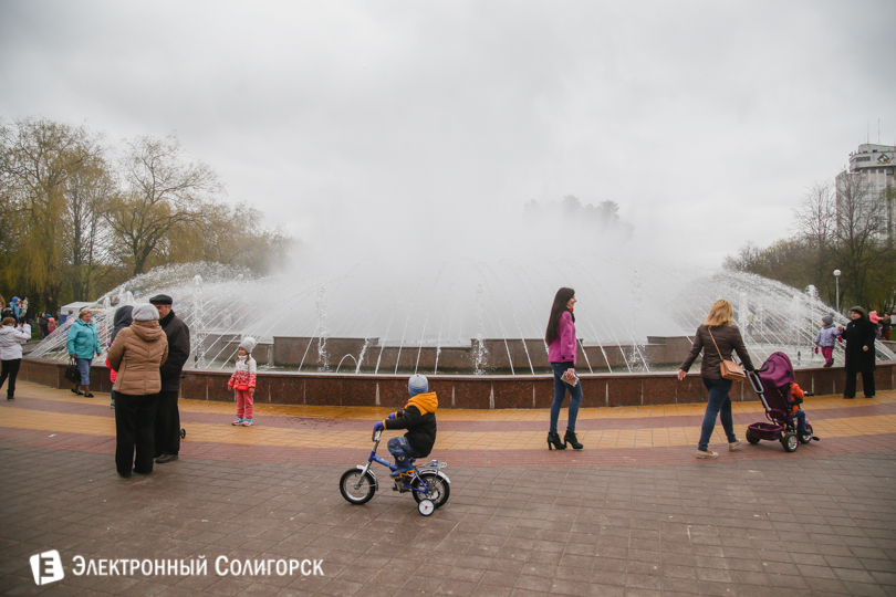 фонтан Солигорск