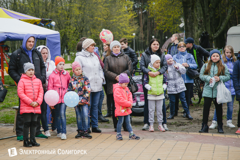 открытие сезона фонтанов Солигорск