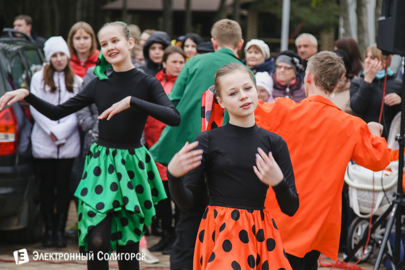 открытие сезона фонтанов Солигорск