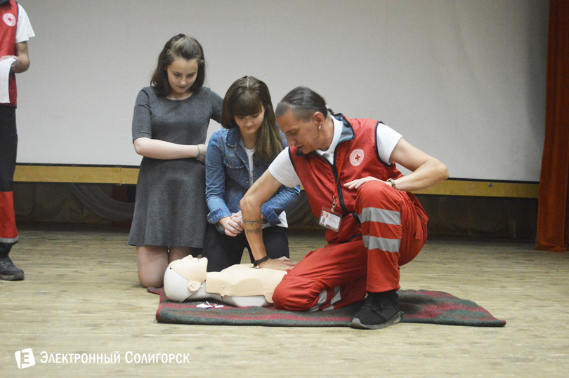 оказание первой помощи Солигорск