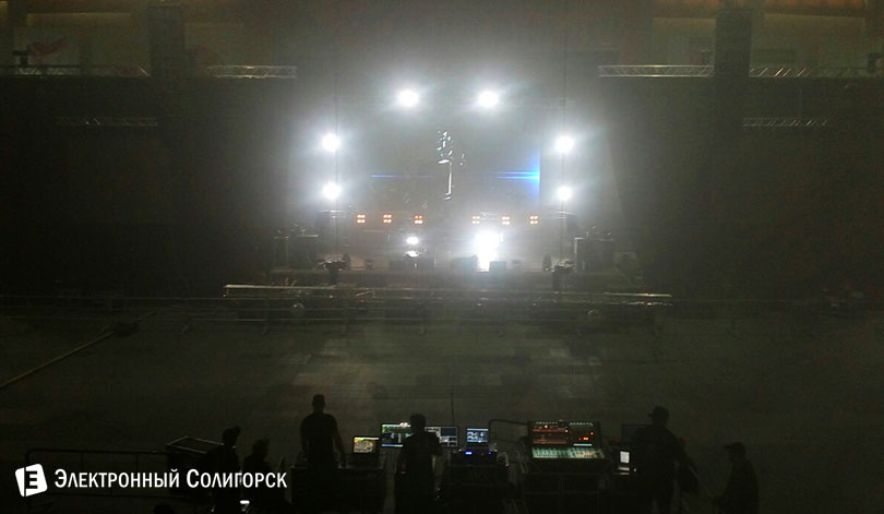 сцена СЗК Солигорск