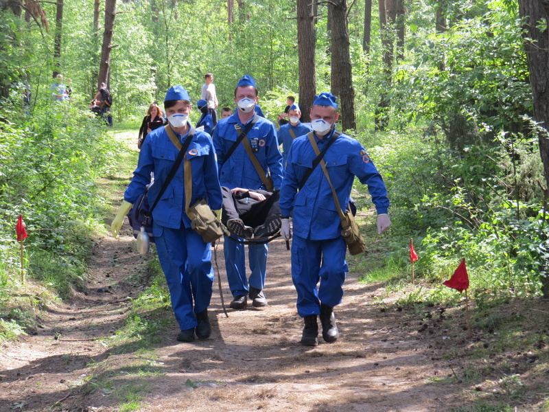 соревнования по санитарным дружинам Солигорск