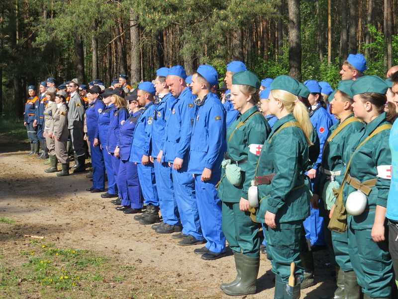 соревнования по санитарным дружинам Солигорск