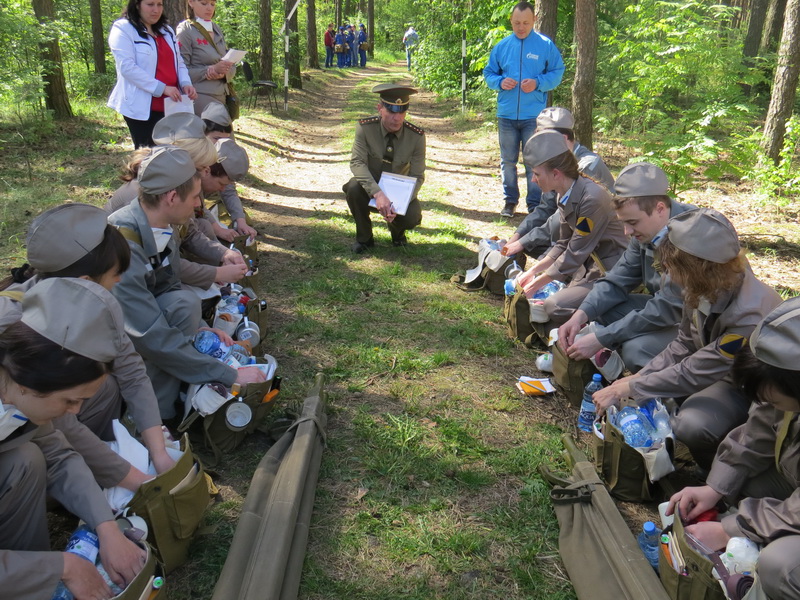 соревнования по санитарным дружинам Солигорск