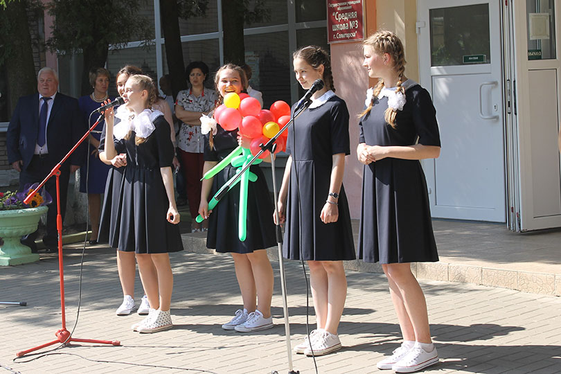 последний звонок СШ№3 Солигорск