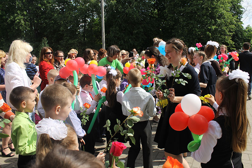 последний звонок СШ№3 Солигорск