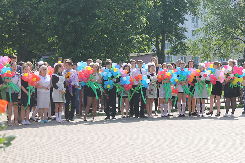 последний звонок СШ№3 Солигорск