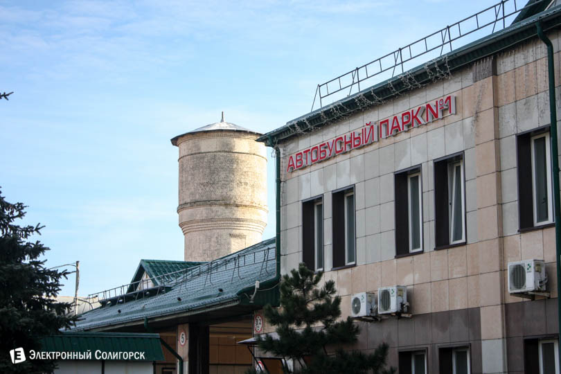автобусный парк №1 Солигорск