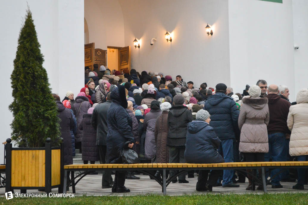 открытие собора Солигорск