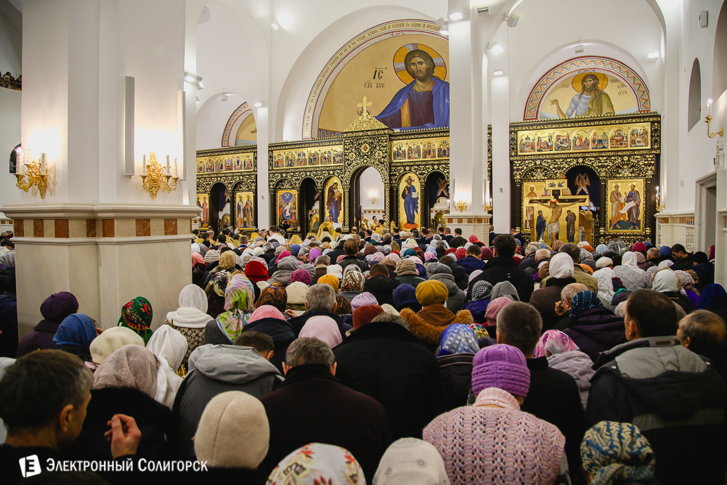 открытие собора Солигорск