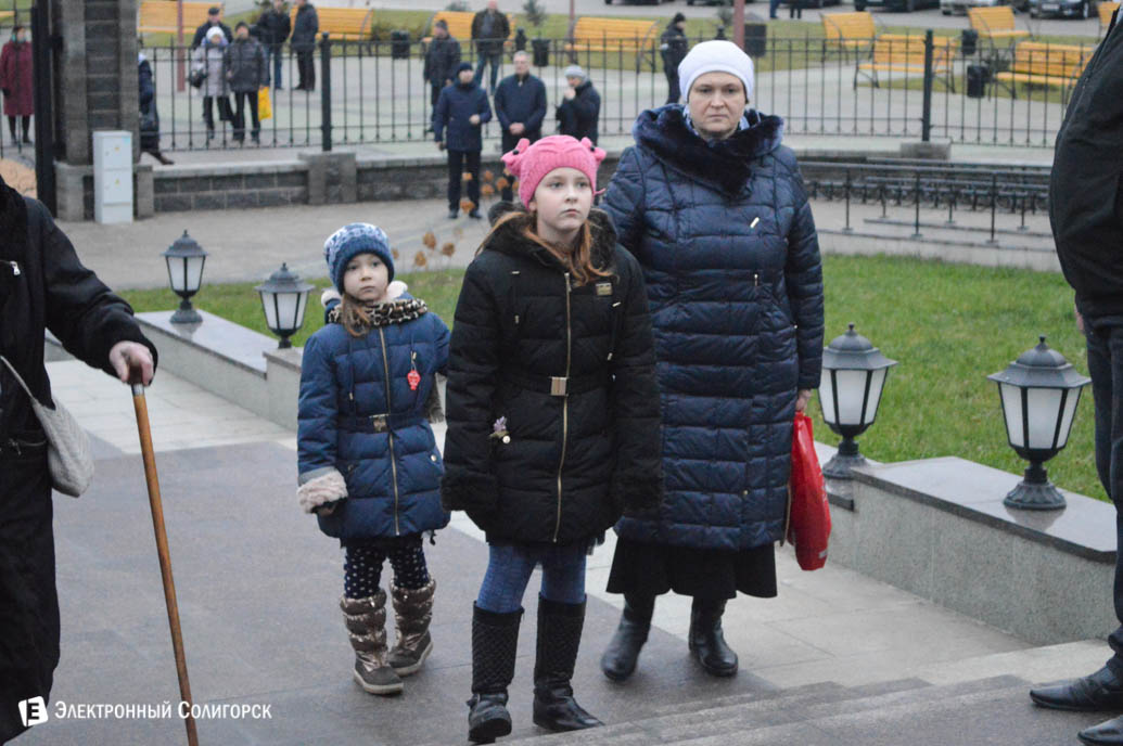 открытие собора Солигорск