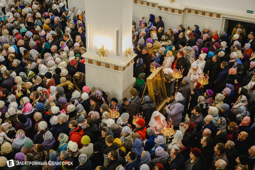 открытие собора Солигорск