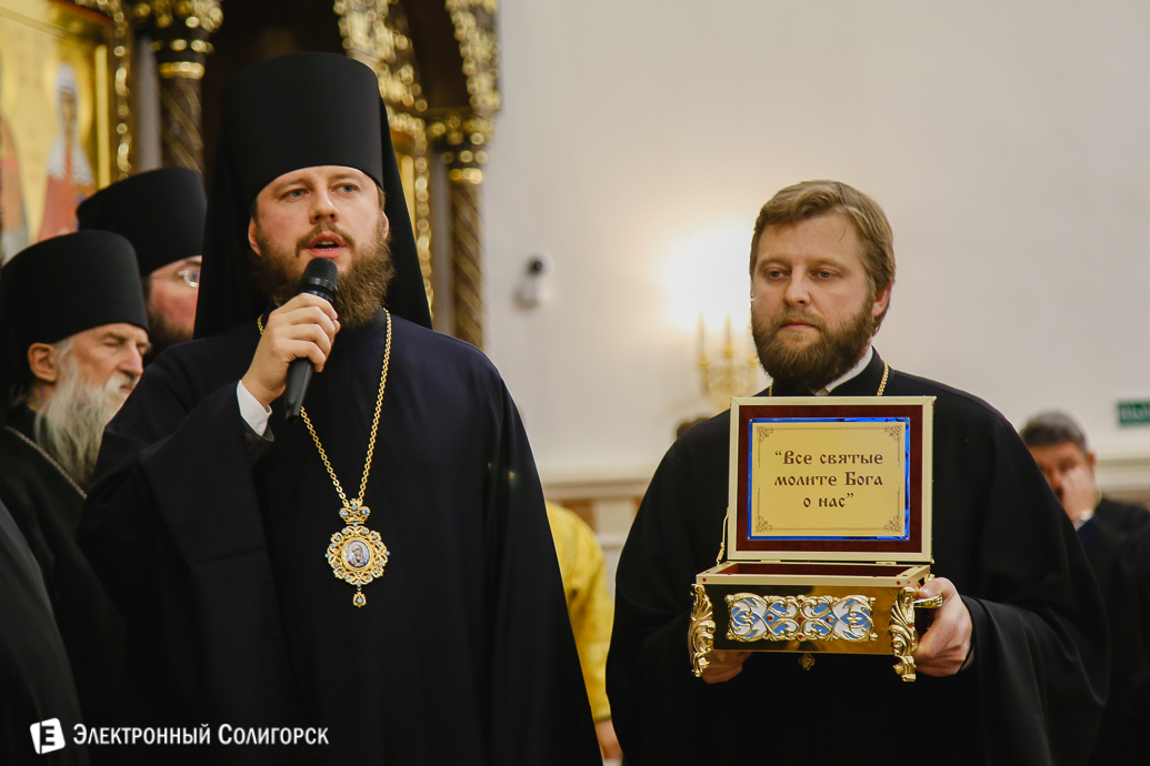 открытие собора Солигорск